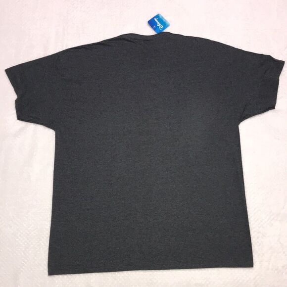 NWT Disney Graphic Tee Dark Gray Mickey Mouse Shiny Metallic Size XXL Unise - Picture 3 of 6